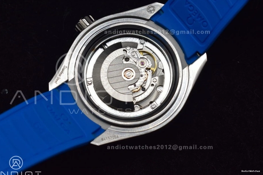 Ultra A 1078 Strap TF Edition Versatile SS 6000M Dial Best Black 1:1 on White Ceramic Deep Seamaster Rubber Bezel Blue 0113